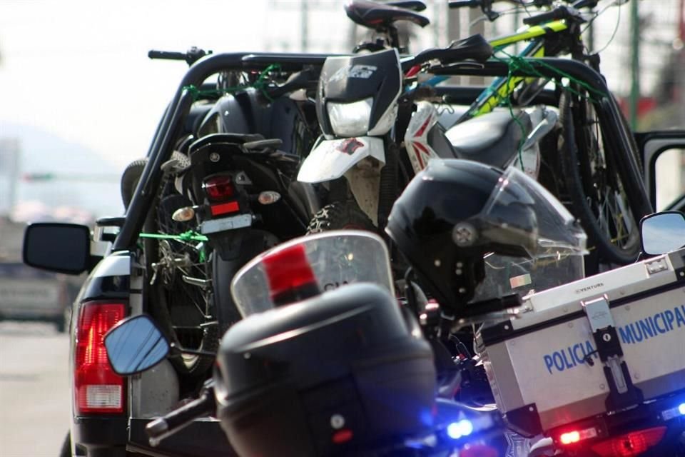Autoridades retienen entre 7 y 9 motos al día en Zapopan, por tener reporte de robo, ser utilizadas en delitos o no contar con papeles.