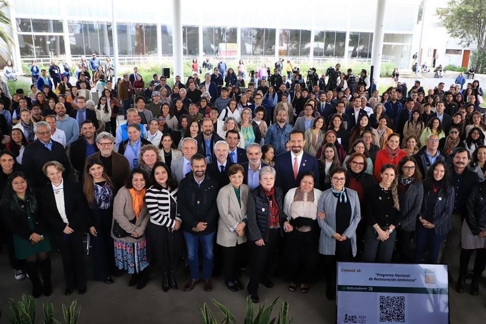 La titular de Semarnat presentó el Programa Nacional de Restauración Ambiental 2025-2030.