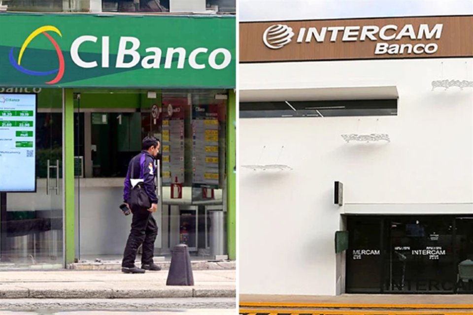 CNBV decretó intervención temporal de CIBanco e Intercam, dadas las implicaciones que puedan tener medidas del Departamento de Tesoro de EU.