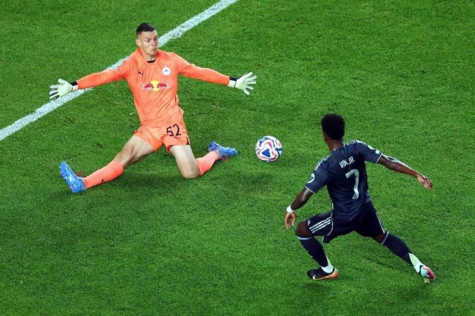 Vinicius Junior marcó el 1-0 para el Real Madrid.