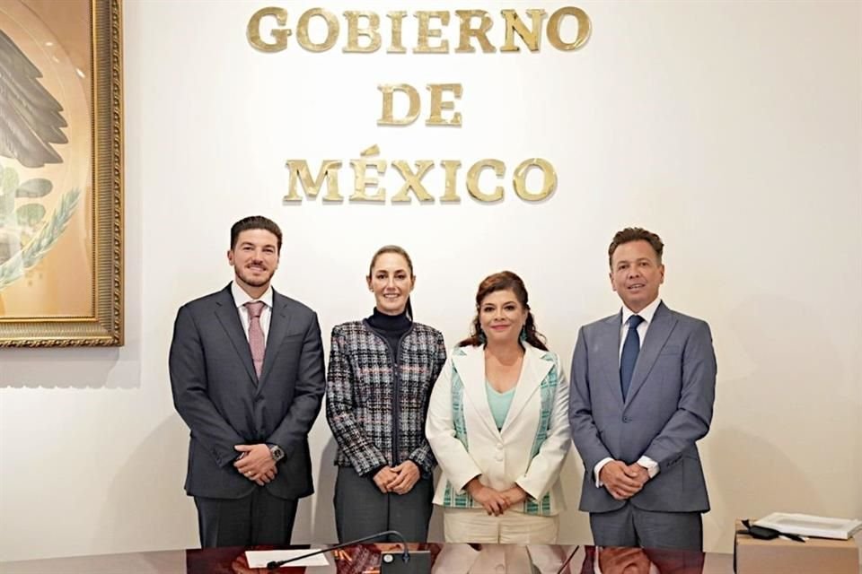 Los Gobernadores de Jalisco y NL pidieron a Sheinbaum apoyos para obras a realizar en Guadalajara y Monterrey por Mundial de Futbol 2026.