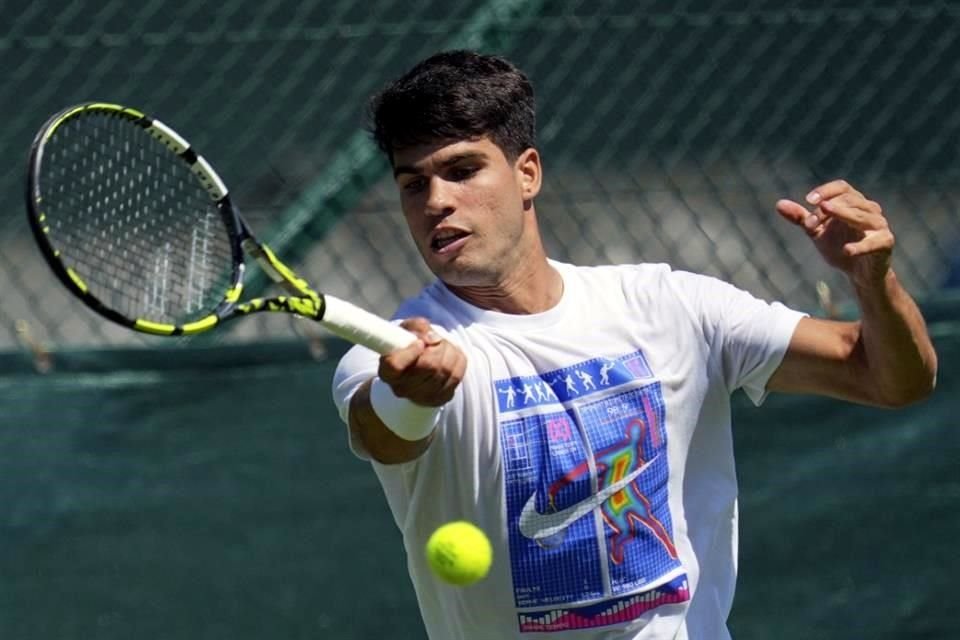 Carlos Alcaraz ya tiene su primer rival en Wimbledon.