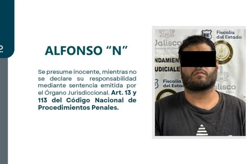 Alfonso 'N', quien era buscado desde 2021.
