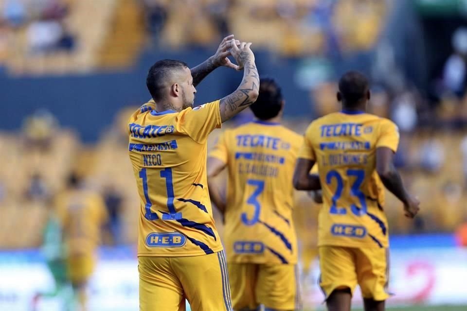 El delantero uruguayo igualó su mejor torneo en cuanto a goles marcados...