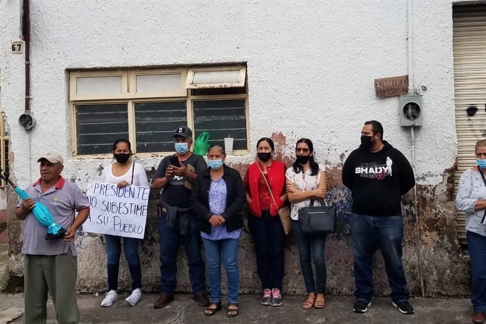 Habitantes de Tala volvieron a protestar este domingo en la Cabecera municipal. 