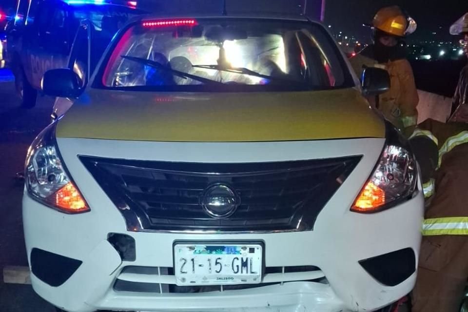 La víctima fue atropellada y arrastrada unos metros.