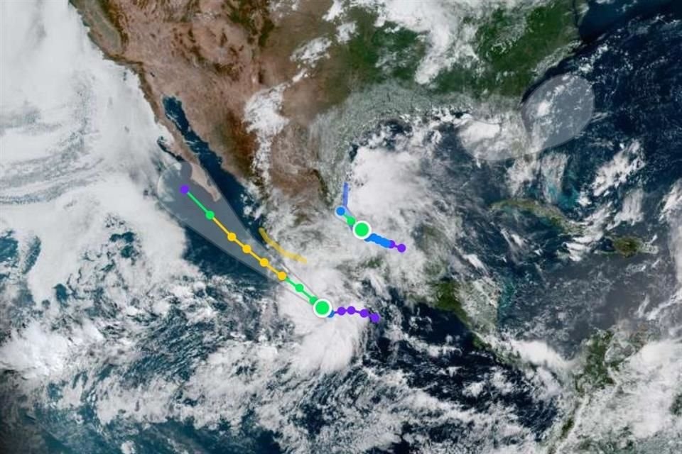 El Centro Nacional de Huracanes en Miami informó que se formó la tormenta tropical Barry y se espera que traiga fuertes lluvias a la costa atlántica de México en los próximos días.