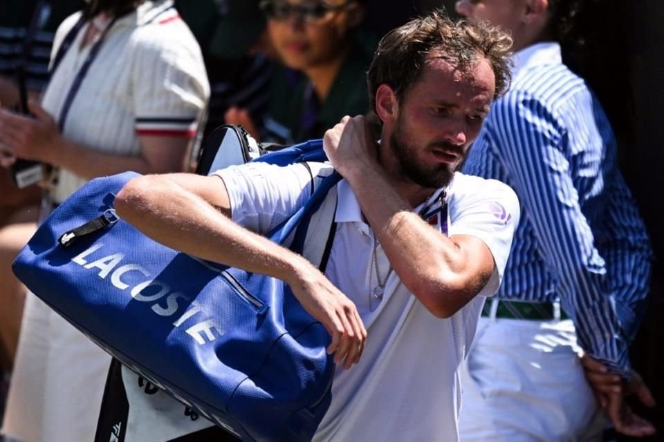 Daniil Medvedev volvió a quedarse fuera a las primeras de cambio en un Grand Slam.