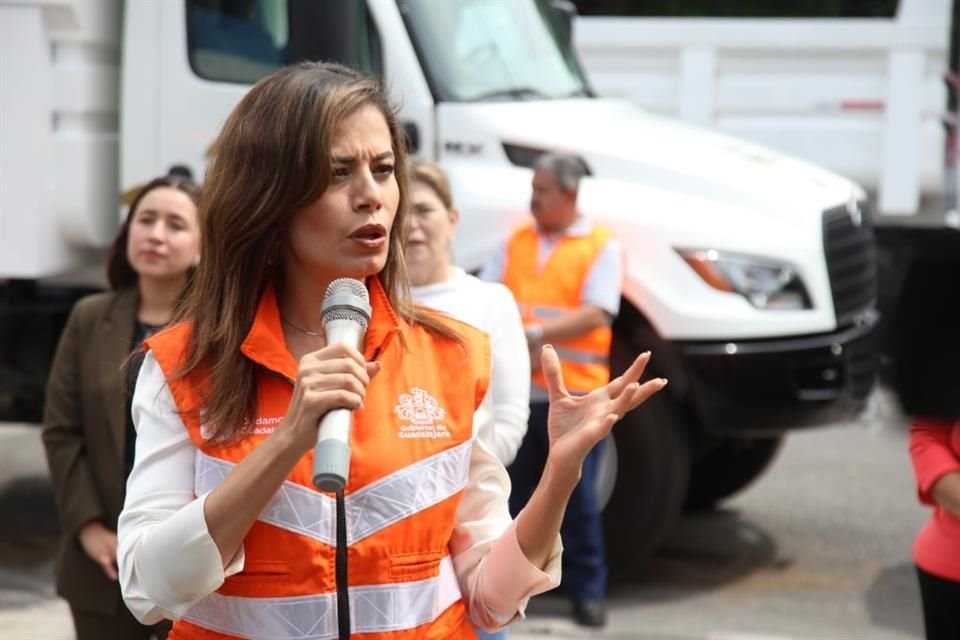 Arranque del programa de bacheo en Guadalajara.