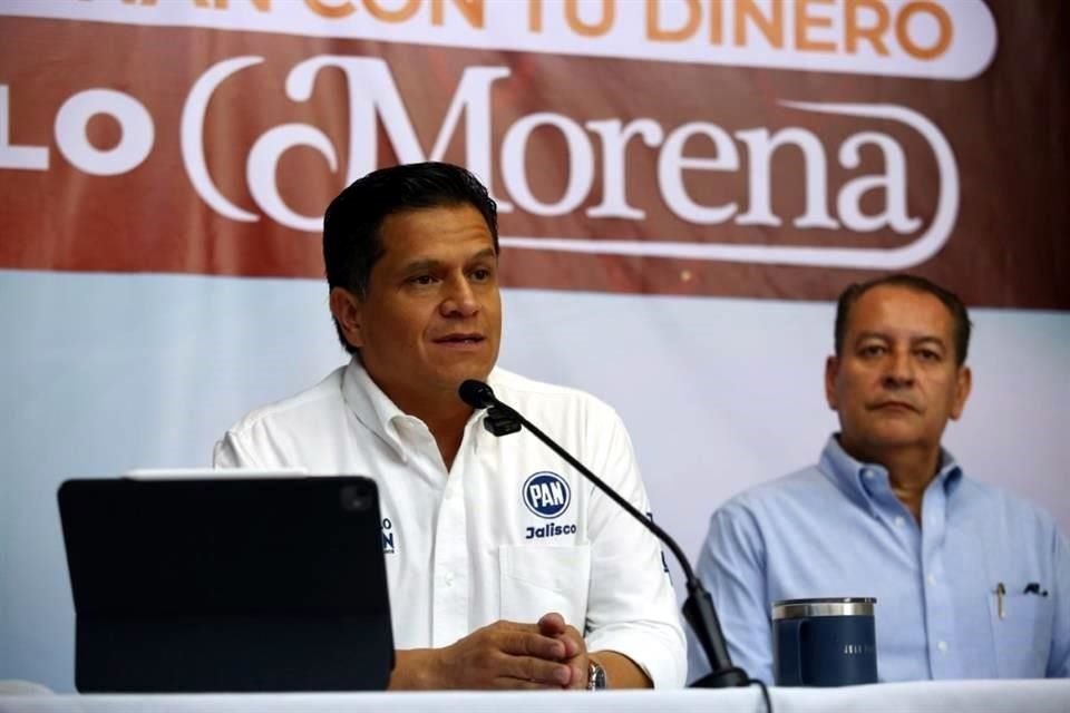Juan Pablo Colín, dirigente del PAN Jalisco.