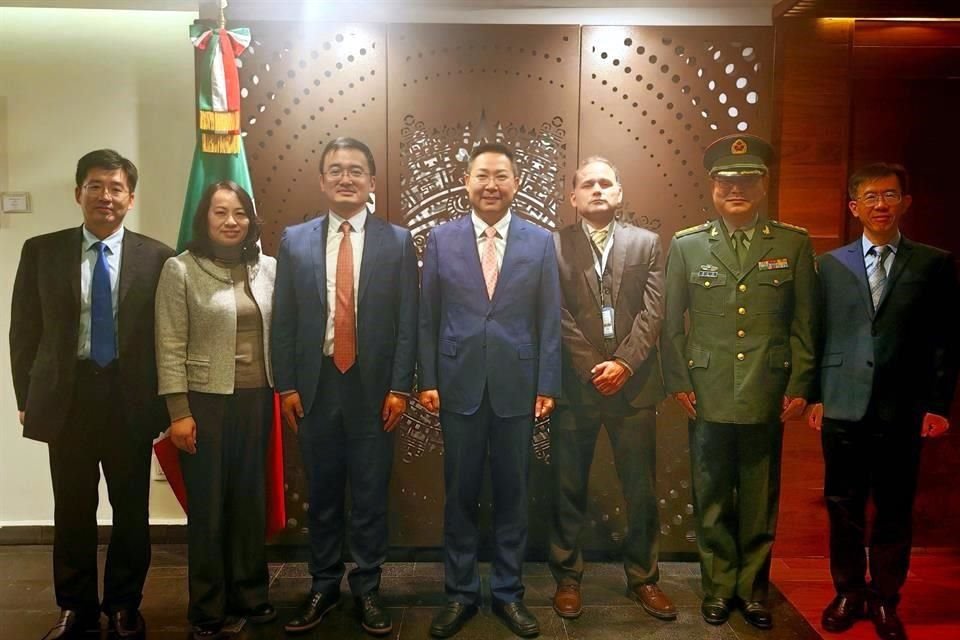 El Embajador de China ante México, Chen Daojiang, llegó ese lunes a la Ciudad de México.