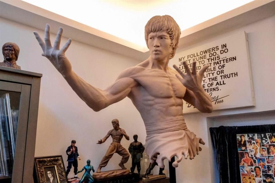 El Bruce Lee Club, fundado por la familia Lee, expuso desde 2001 una colección de unos dos mil objetos.