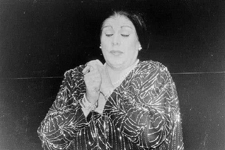 La soprano Gilda Cruz-Romo durante una presentación en 1988.