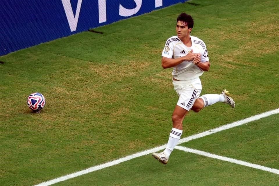 Gonzalo García marcó el único gol del partido.