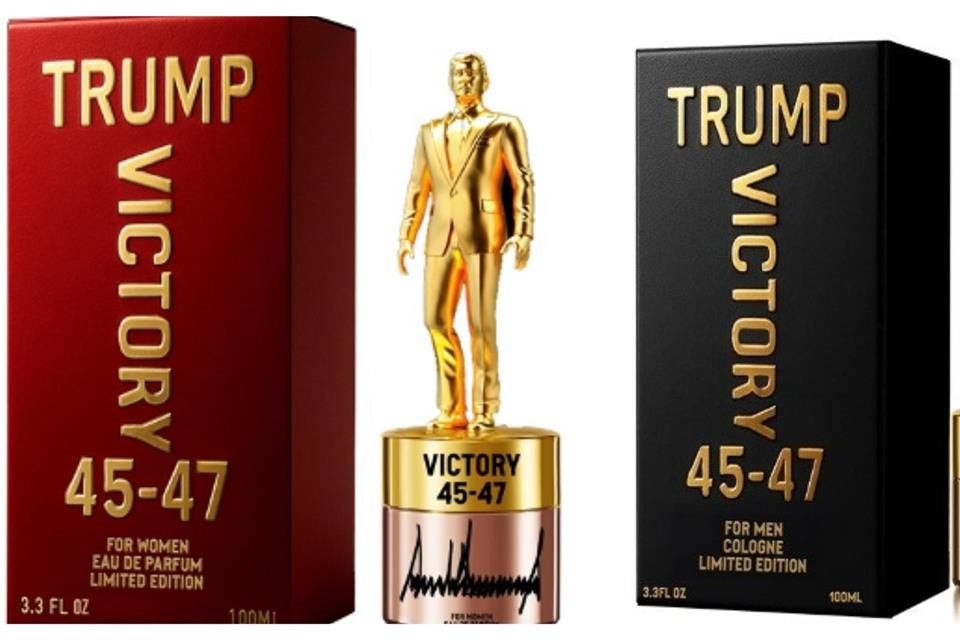 El presidente de EU, Donald Trump, lanzó una línea de perfumes y fragancias para 'oler a éxito': ¡cuestan más de 4 mil 600 pesos!