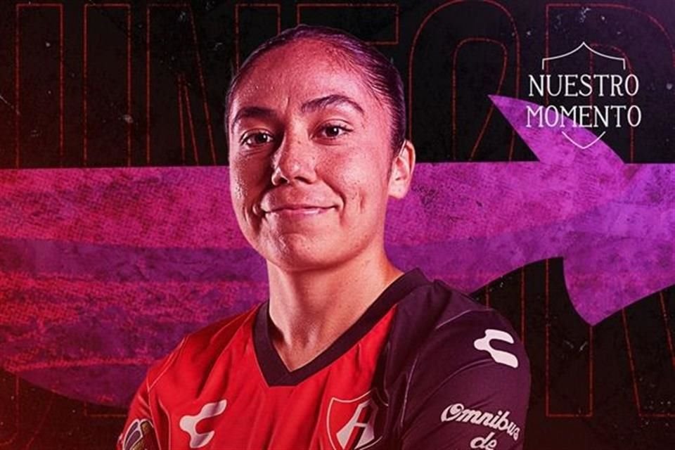 Victoria Acevedo, nueva jugadora de Atlas femenil.