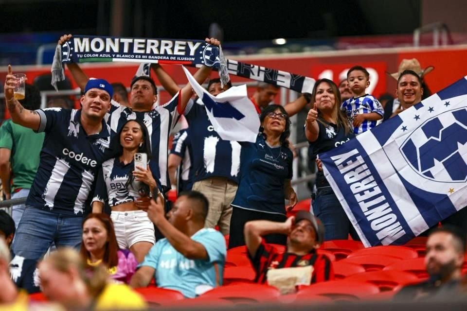 En Atlanta, Rayados tendrá apoyo en las tribunas.