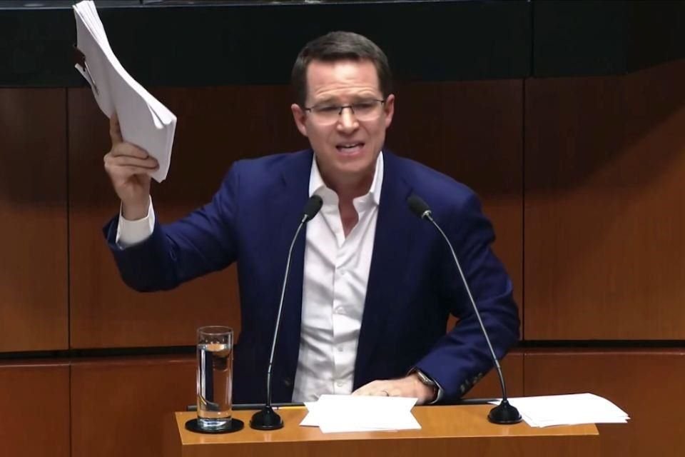 Ricardo Anaya advirtió que el artículo 12 de la llamada 'Ley Espía' le da facultad al Gobierno de acceder a datos personales, fiscales, automotrices e incluso bancarios de una persona.