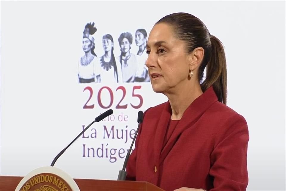 Claudia Sheinbaum, Presidenta de México.