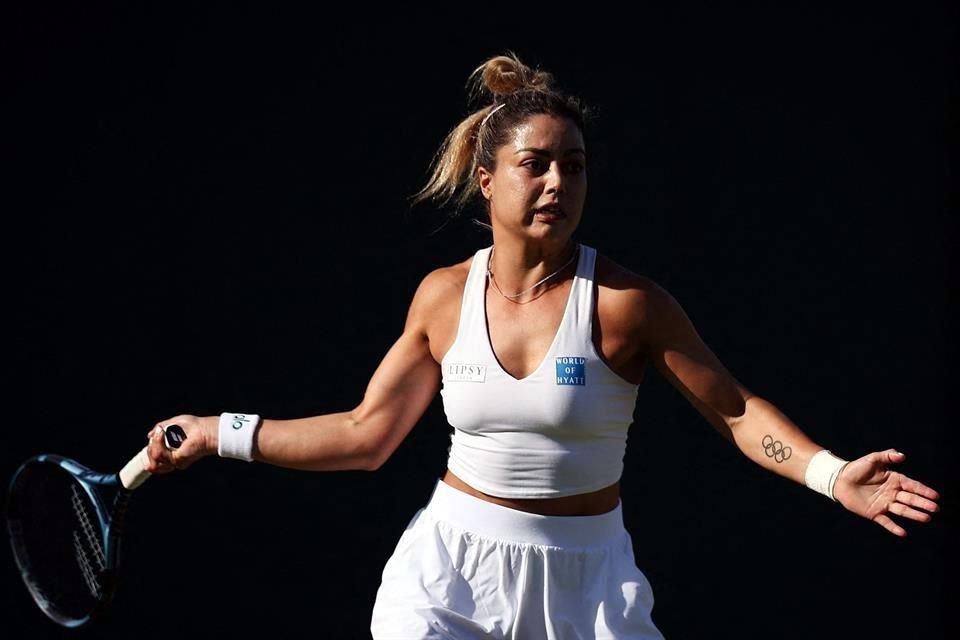 Renata Zarazúa quedó fuera de Wimbledon.