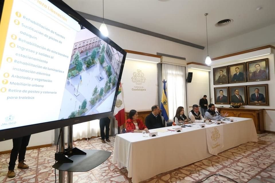 Presentación de plan de rehabilitación Centro Histórico de Guadalajara.