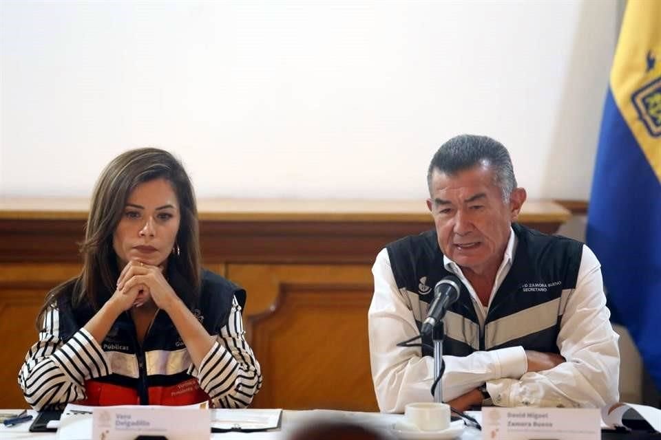 Verónica Delgadillo y David Zamora.