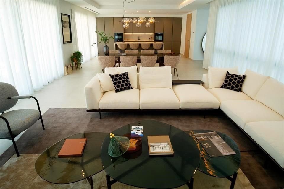 Los interiores reflejan un concepto lleno de sofisticación.