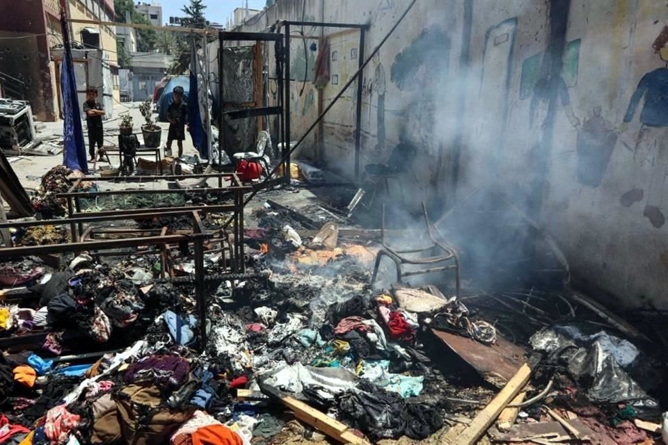 Ejército israelí realizó ataques aéreos en Gaza.