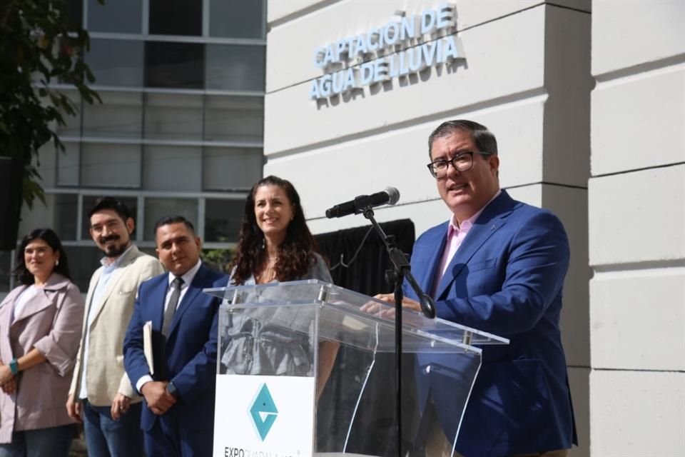La Instalación de los Nidos de Lluvia en la Expo Guadalajara, son parte de su plan de sustentabilidad.