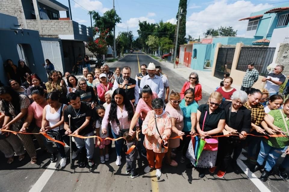 Inauguración de la calle Circuito Recife en Chulavista.