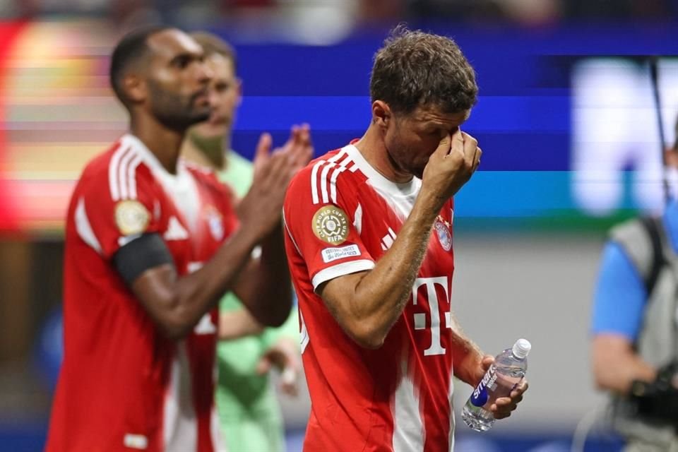 Fue el último partido de Thomas Müller con el Bayern Múnich, un histórico del cuadro bávaro.