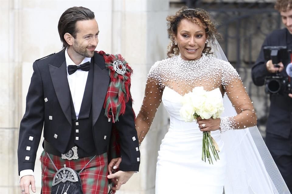 Mel B obtuvo permiso especial para casarse en la Catedral de San Pablo gracias a su distinción como Miembro de la Orden del Imperio Británico.