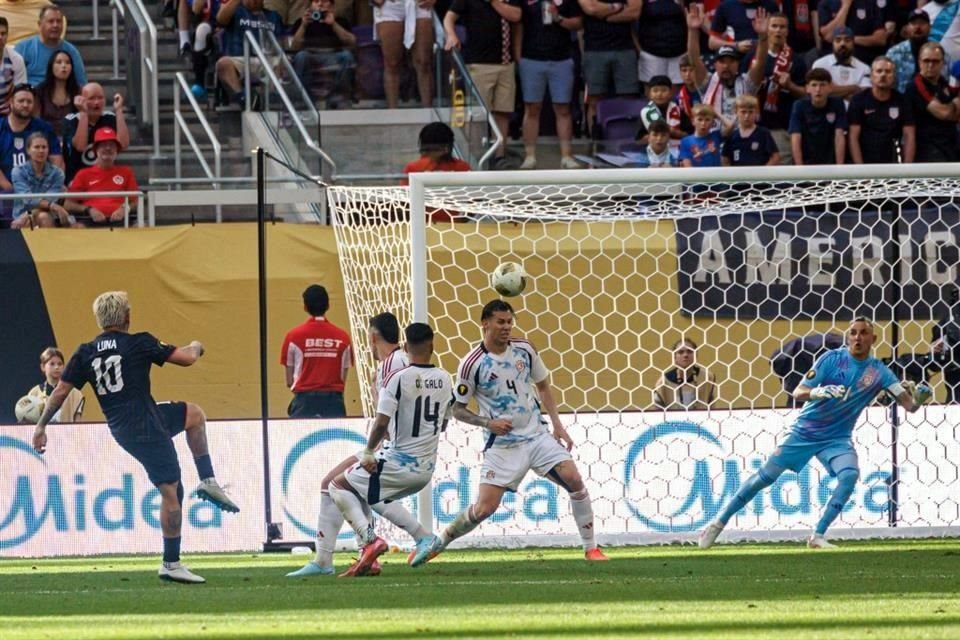 Luna ha sido clave para Estados Unidos en la Copa Oro.