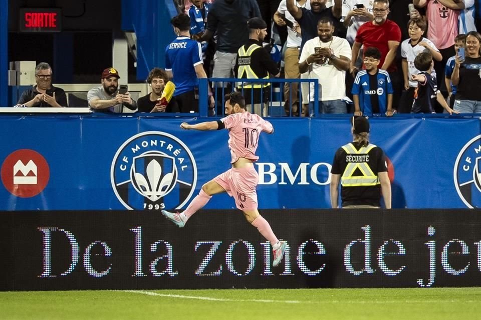 Lionel Messi fue la figura del partido.