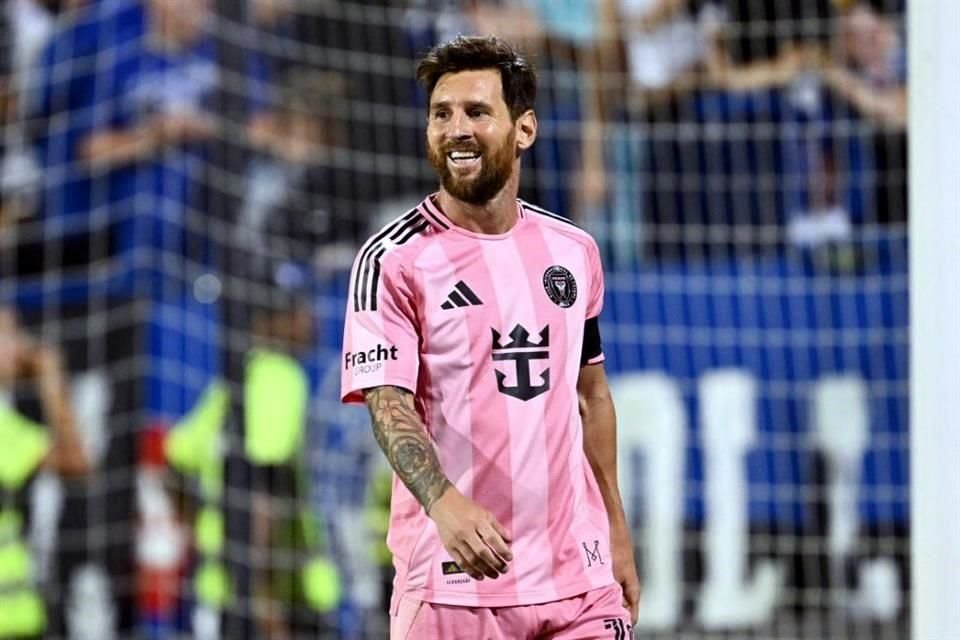 Messi sumó doblete.