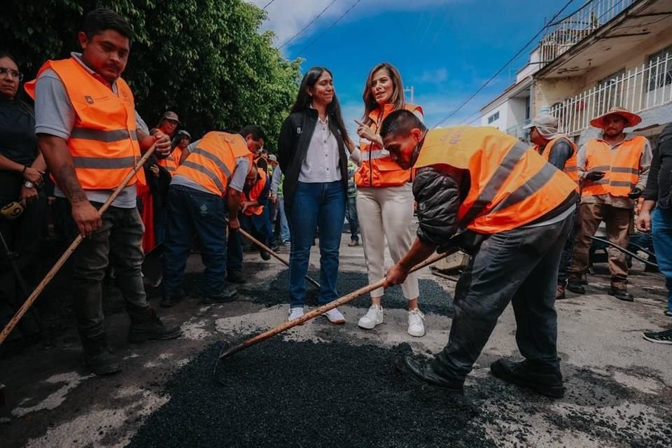 Las calles que serán reparadas con concreto son Prisciliano Sanchez, Degollado, Independencia, Pavo, 8 de julio y Leandro Valle.