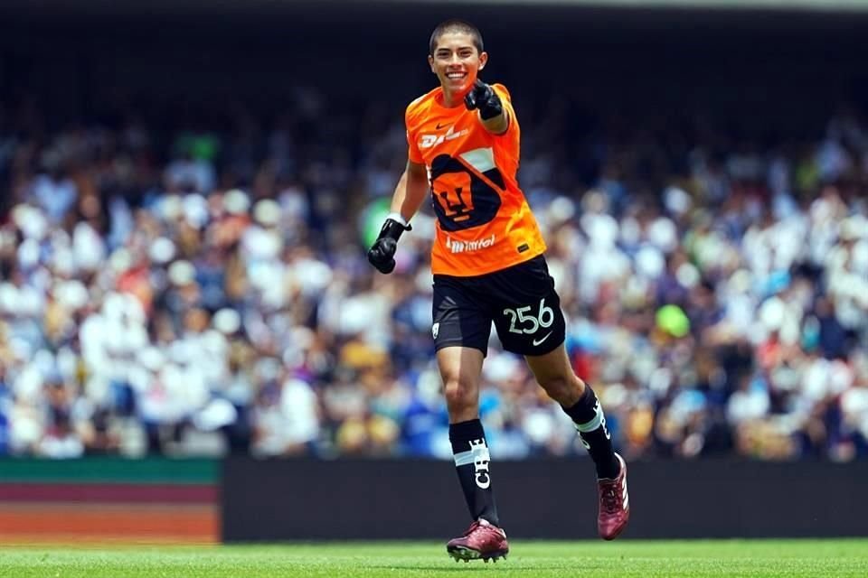 Rodrigo Parra feliz por haber sido titular a los 17 años.