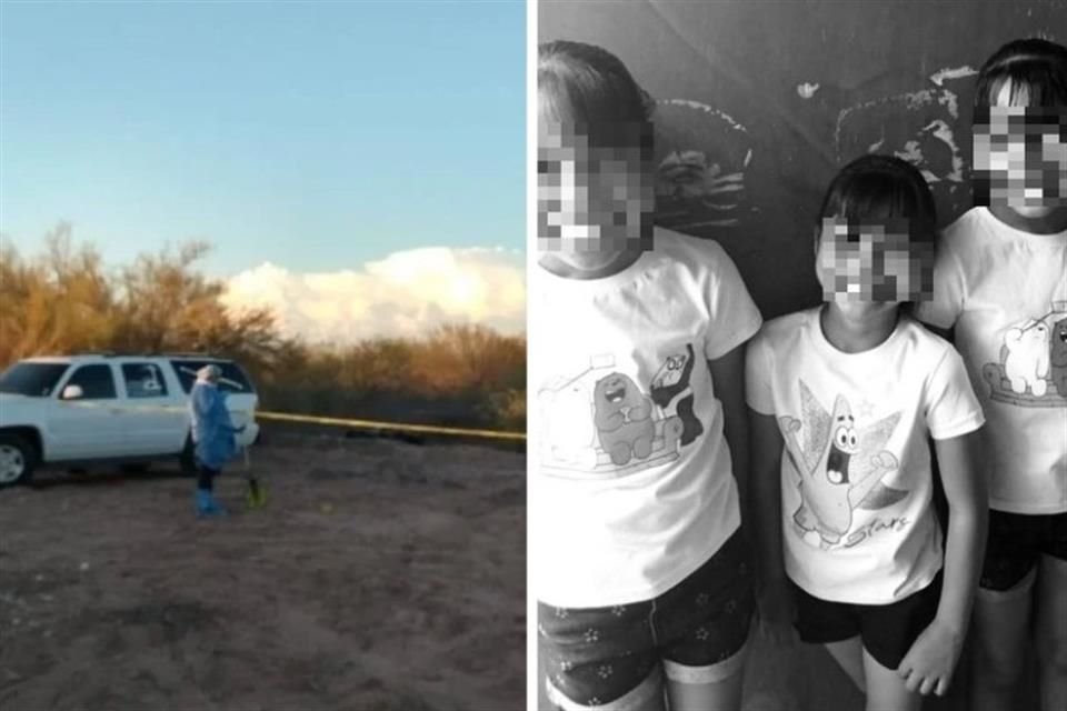Las niñas fueron encontradas asesinadas y sus cuerpos encontrados en Hermosillo, Sonora.