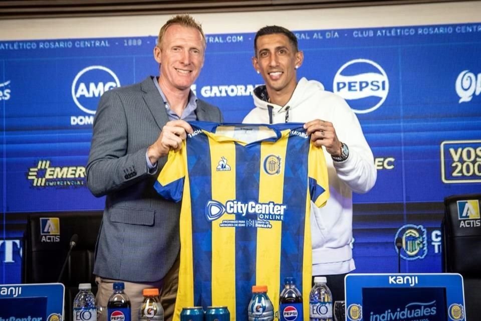 Ángel Di María hizo su tan esperado regreso al club que lo formó y con el que debutó en 2005.