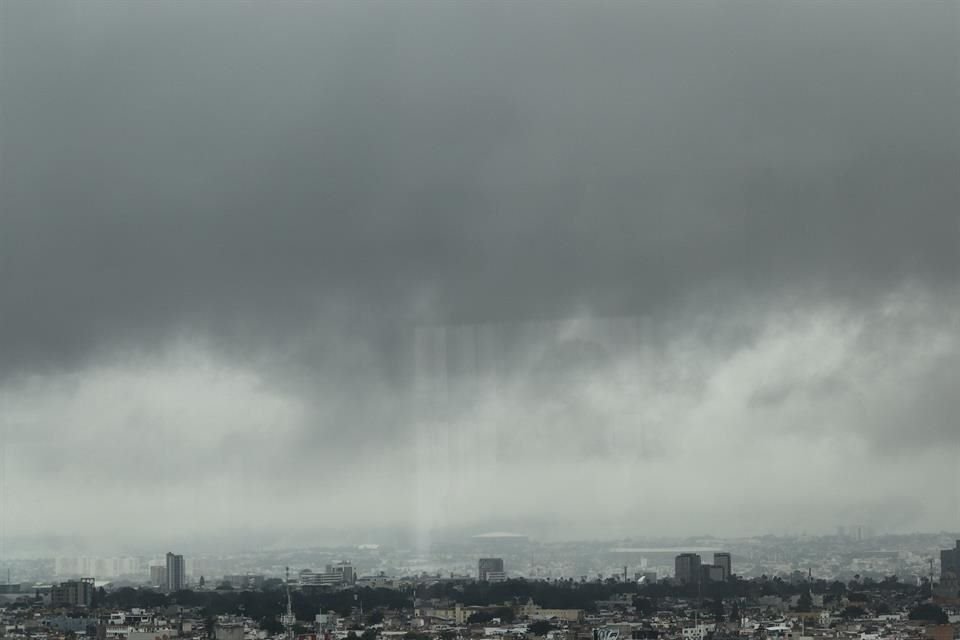The rain that hit the Guadalajara Metropolitan Area on Monday night caused flooding, damaged homes, and toppled trees.