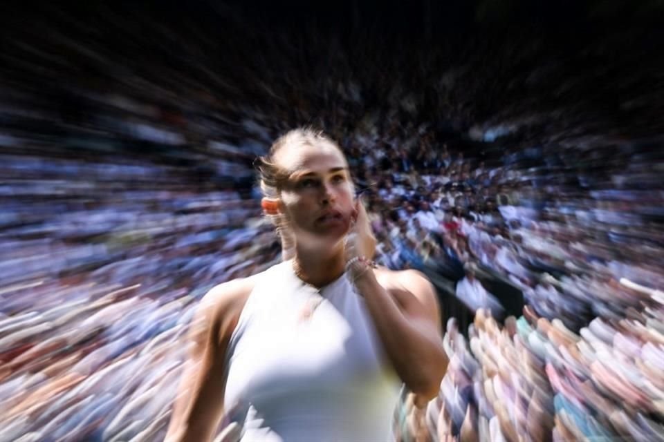Aryna Sabalenka batalló para ganar.