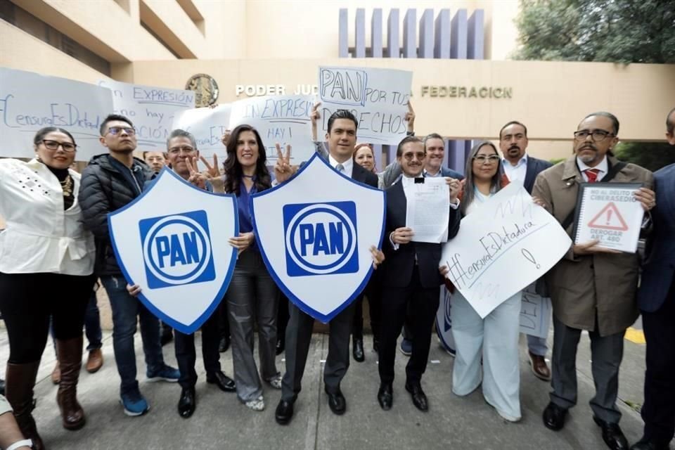 Los panistas promoverán en los próximos días un amparo universal contra las 'nuevas leyes del espionaje patrimonial', recientemente impulsadas por diputados y senadores de Morena.