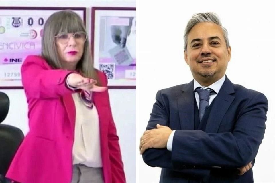 María Elena Cornejo junto con Miguel Ángel Patiño, director de Organización, fueron los últimos directores en el INE que quedaban de la administración de Lorenzo Córdova.