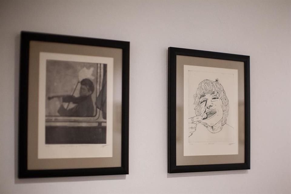 Aspecto de la exposición El Pulso de la Gráfica, en el Museo del Periodismo.