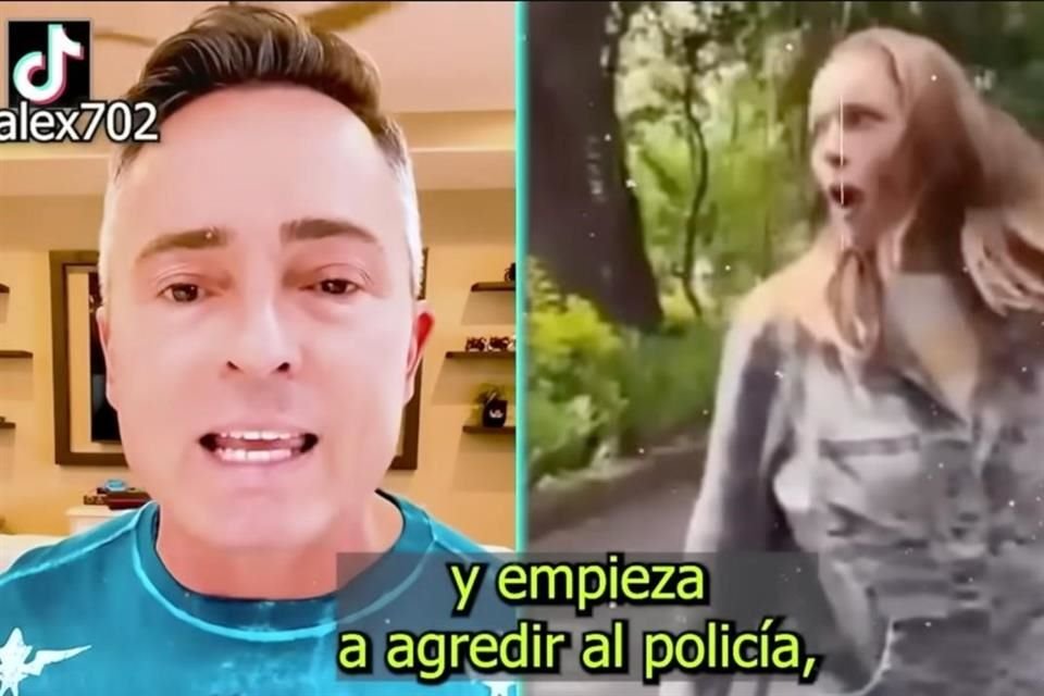 The Argentine influencer criticized his compatriot in a video before his more than 900,000 followers.