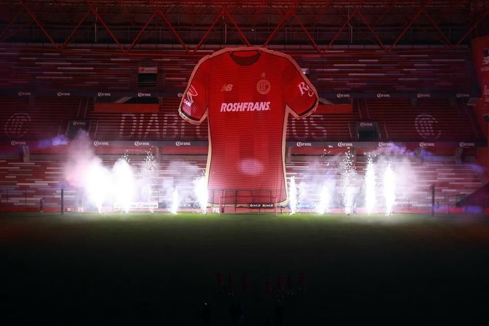 La nueva playera que usarán los Diablos Rojos.