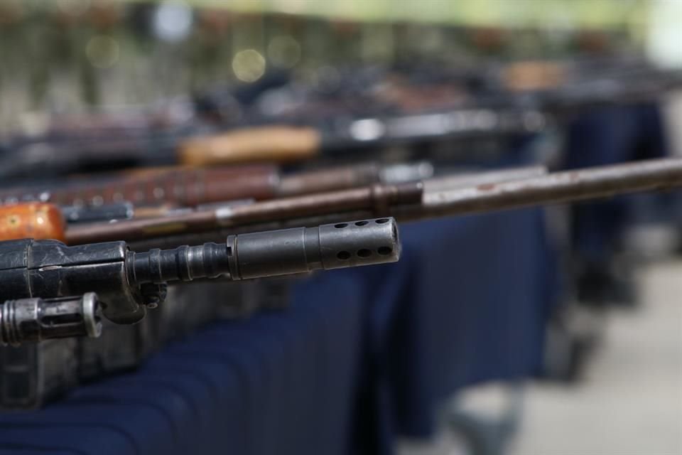 Conmemoraron el Día Internacional De La Destrucción de Armas de Fuego donde asistió Pablo Lemus Navarro en la 15/a. Zona Militar.
