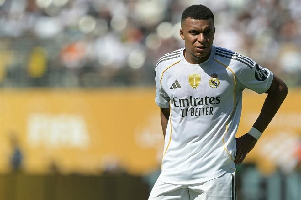 Kylian Mbappé no pesó en la ofensiva del Real Madrid.