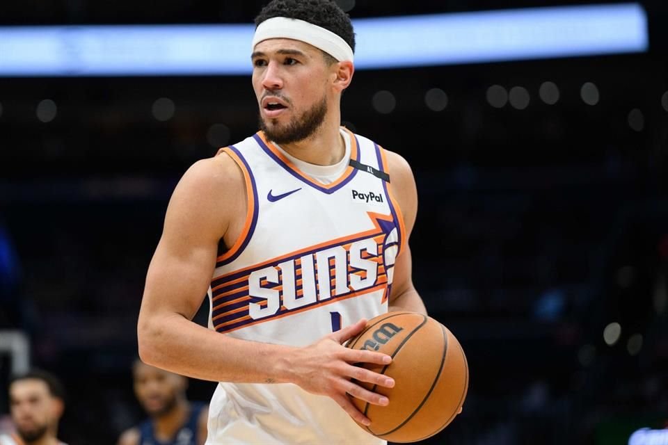 Devin Booker es la figura de los Suns.