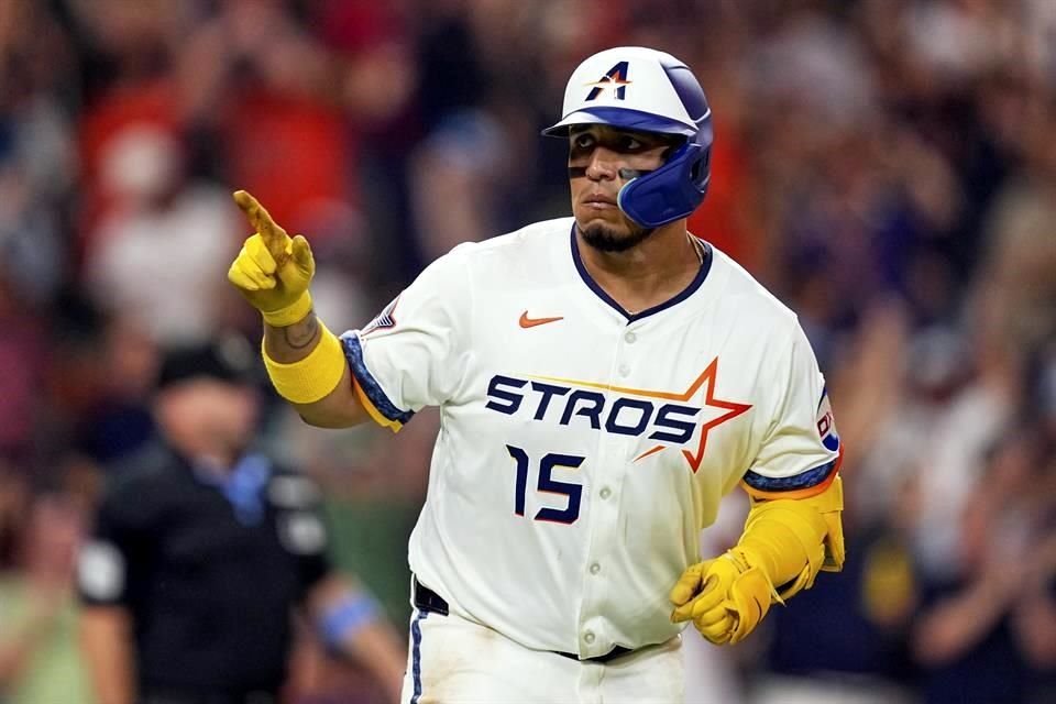Isaac Paredes ha tenido una campaña intratable con los Astros.